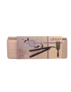 Sinelco Ultron Set Girra Plancha y Cepillo Proflex Burgundy P050523